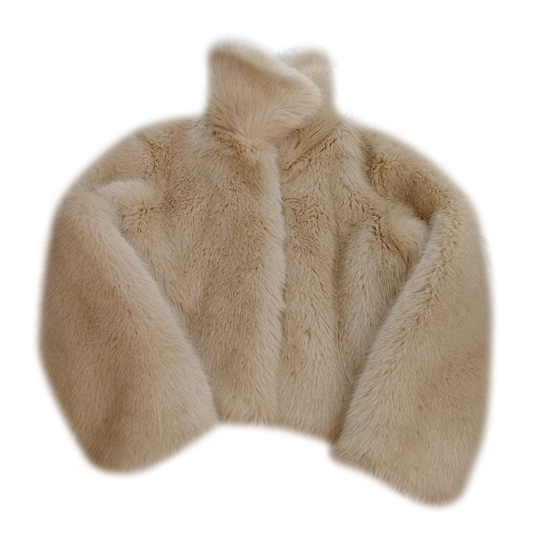 Thin And Thick Warm Fur Coat