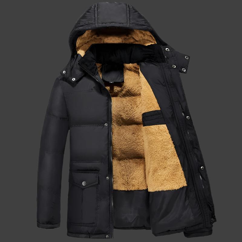 Clothing plus velvet padded jacket