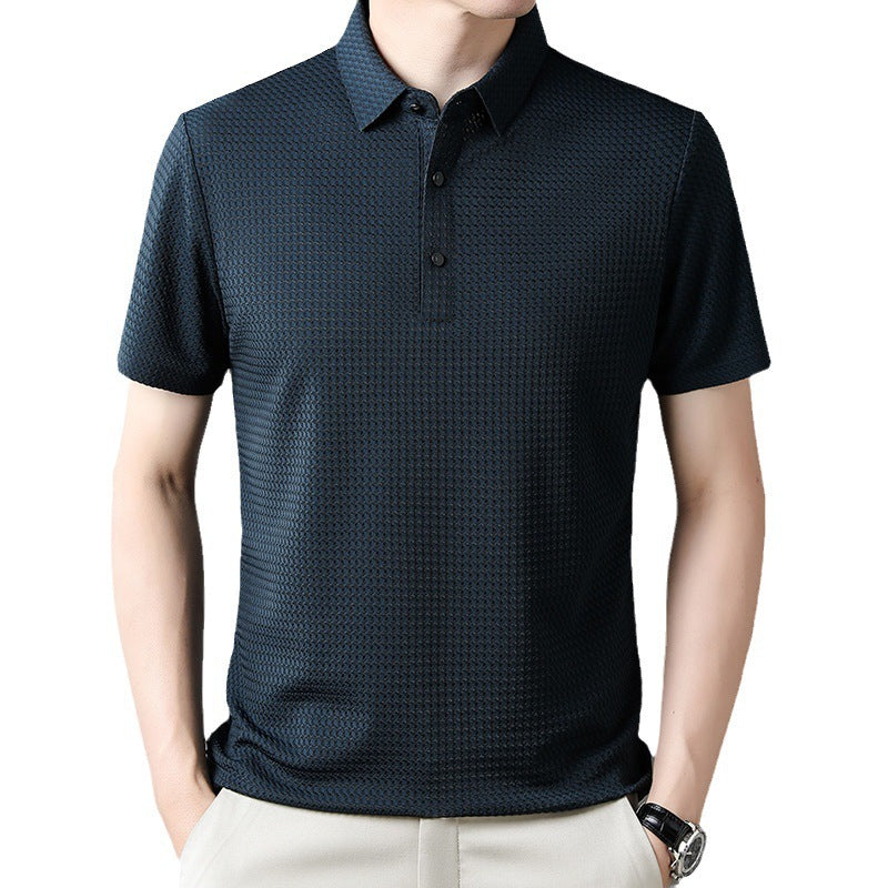 Casual Polo Collar Polo Shirt