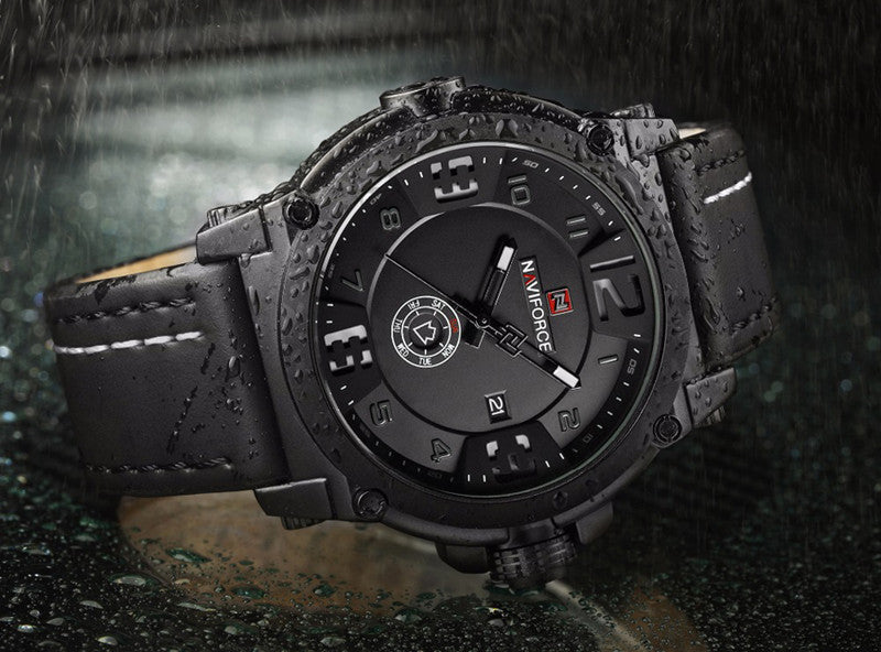 Waterproof Quartz Strap Watch