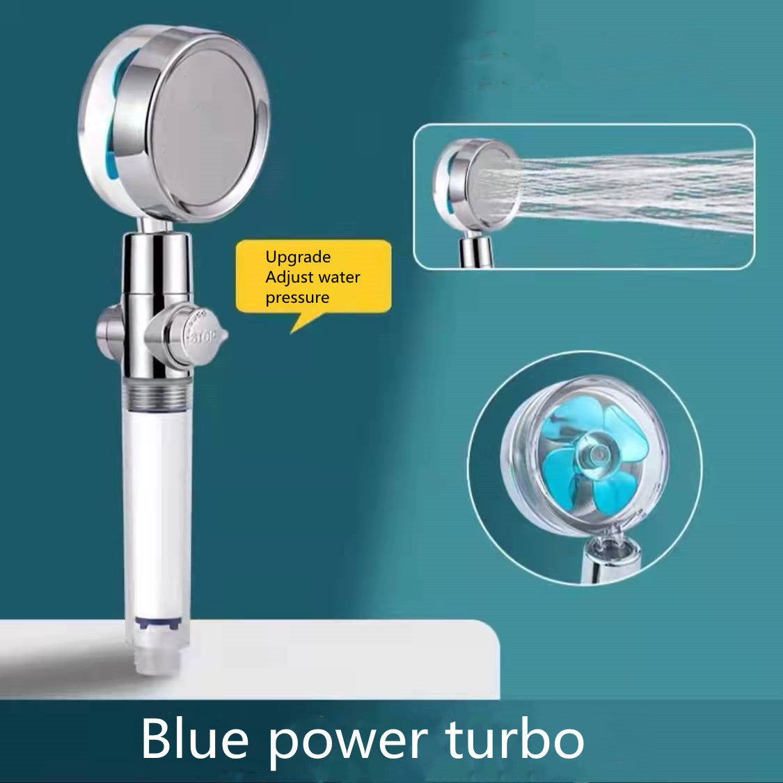 Shower Head Water Saving Flow 360 Degrees