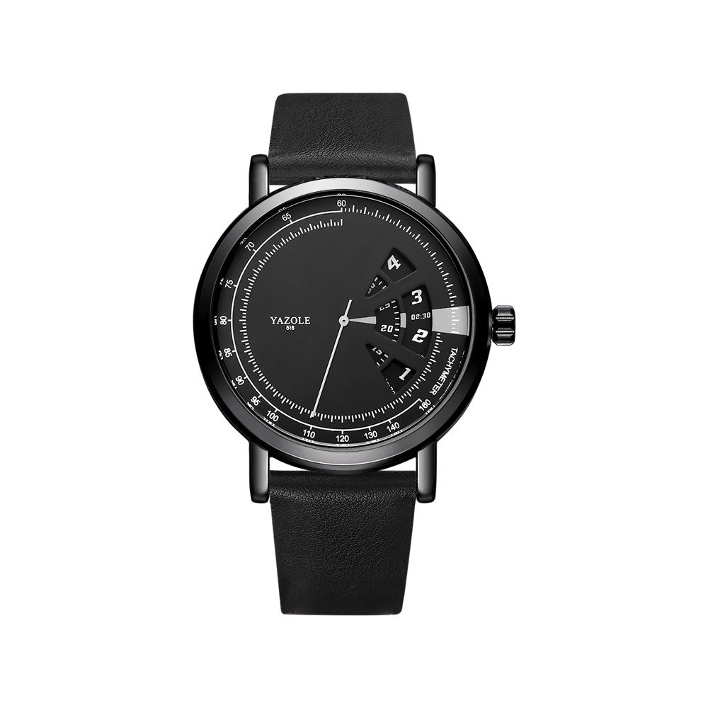 Turntable Waterproof Men's Watch