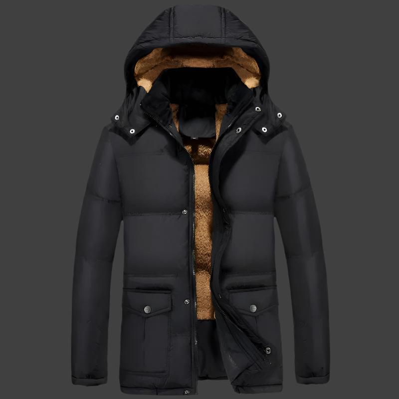 Clothing plus velvet padded jacket