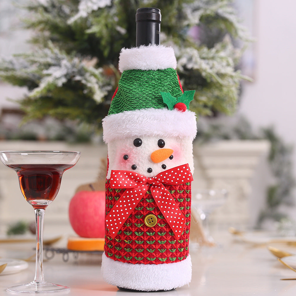 Christmas Decorations Christmas Wine Bottle Socks