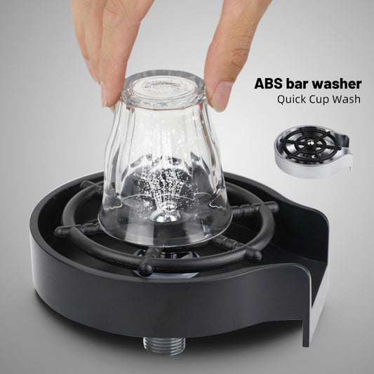 Bar Counter Cup Washer, Sink High-pressure Spray