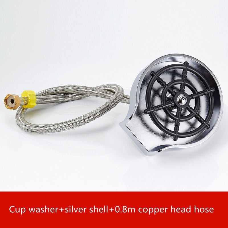 Bar Counter Cup Washer, Sink High-pressure Spray