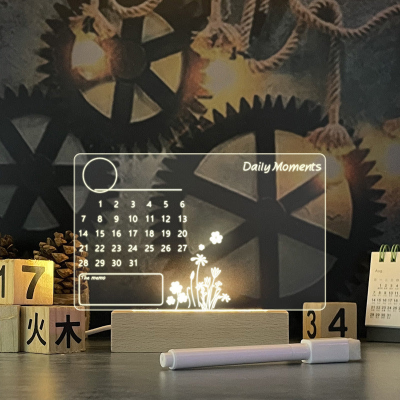 Creative Note Board & Led Night