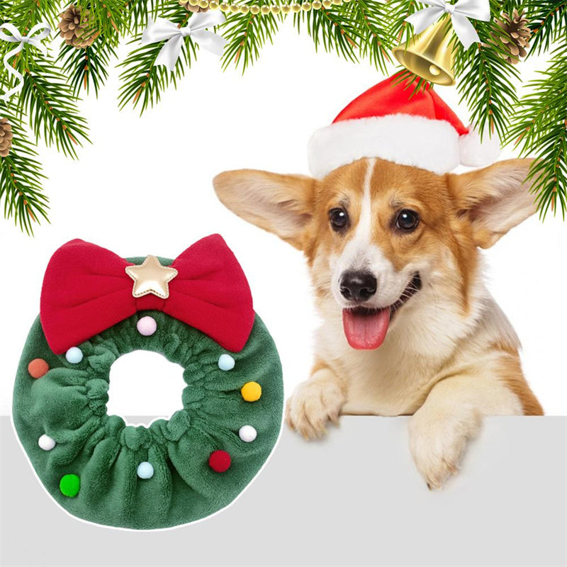 Christmas Pet Bow-knot Collar Friendly To Skin