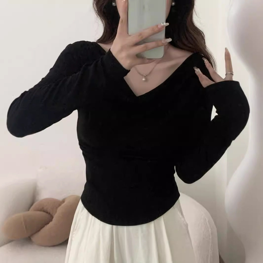 Early Autumn Off-shoulder Top