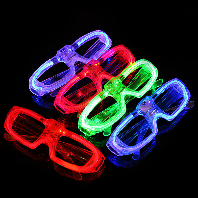 LED Glasses 2024 New Year Party Bar Concert Props Luminous Glasses