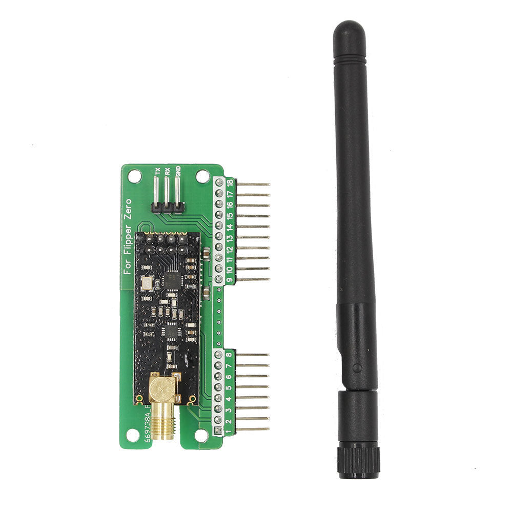 Flipper Zero NRF24 module GPIO for sniffer and mouse jack