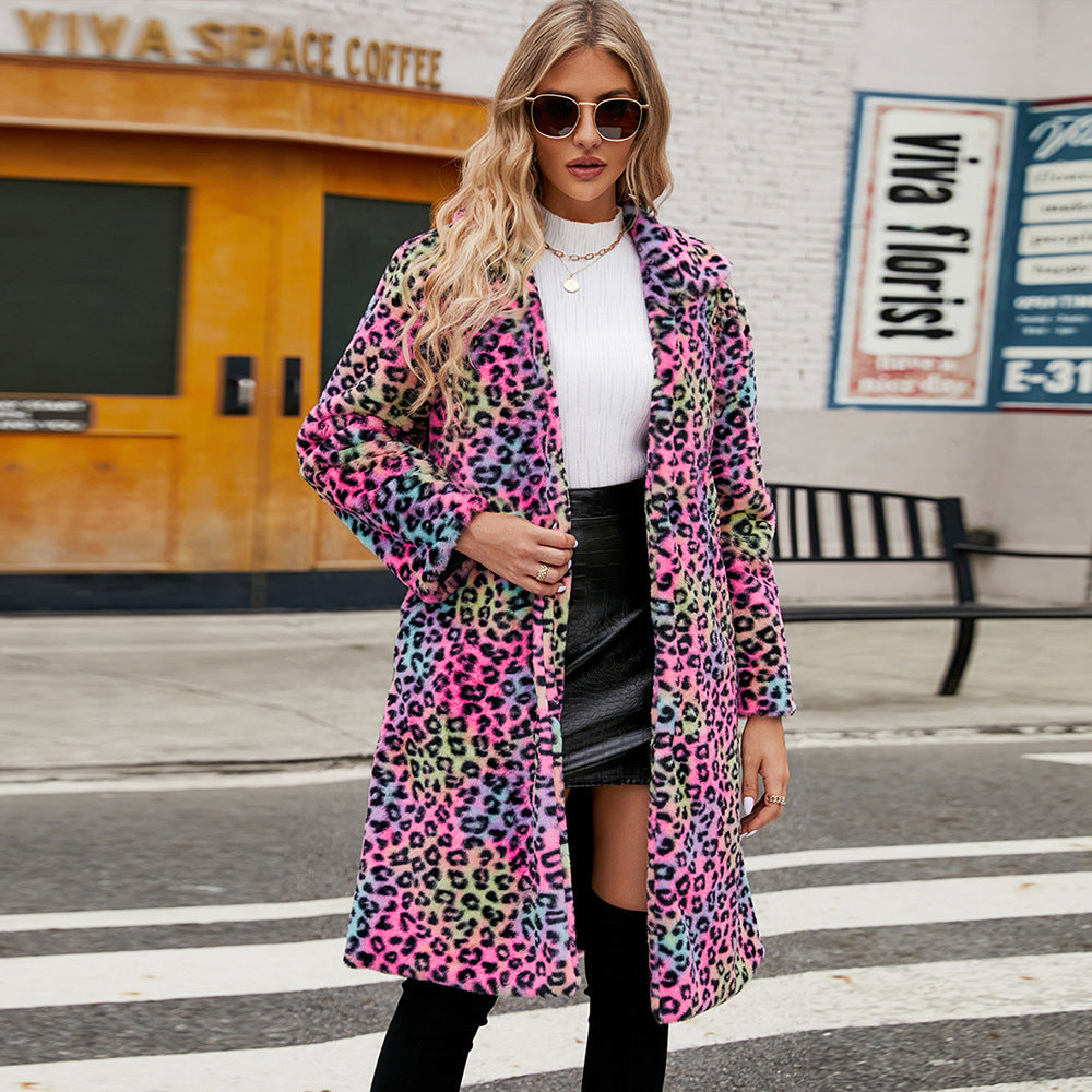 Women's Leopard Fur