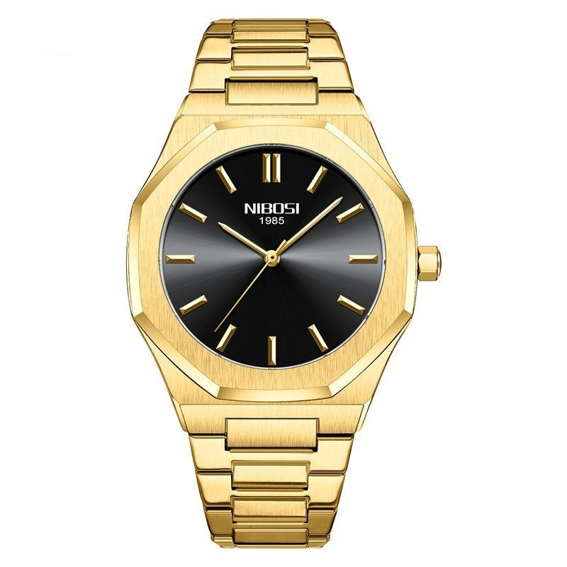 Simple Gold Men's Watch