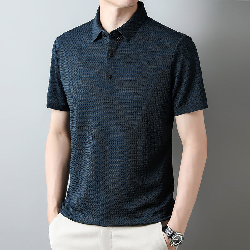 Casual Polo Collar Polo Shirt