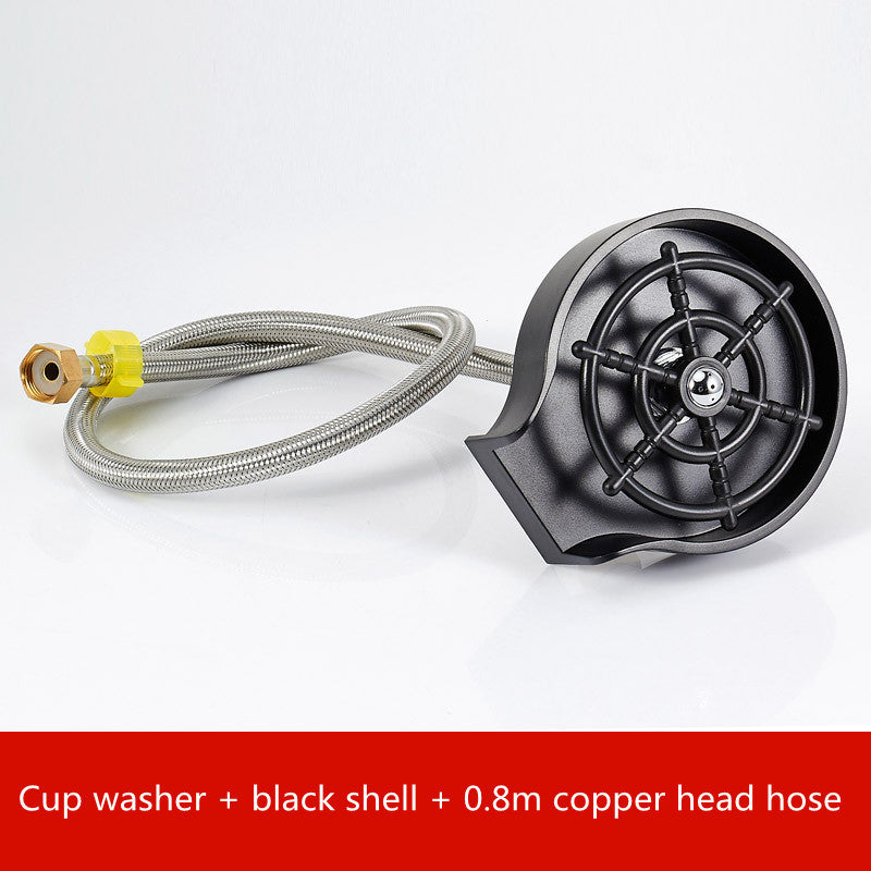 Bar Counter Cup Washer, Sink High-pressure Spray