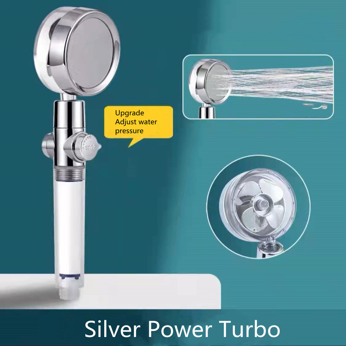 Shower Head Water Saving Flow 360 Degrees